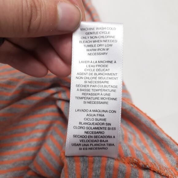 Michael Kors Stripe Polo Size X Large Short Sleeve Preppy Sporty Athleisure - Picture 6 of 8